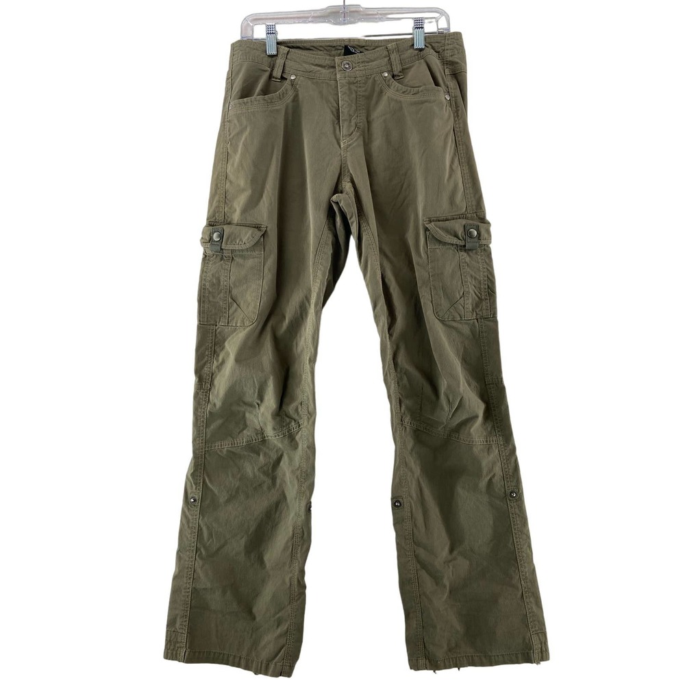 Kuhl Green Cargo Pants Size 8